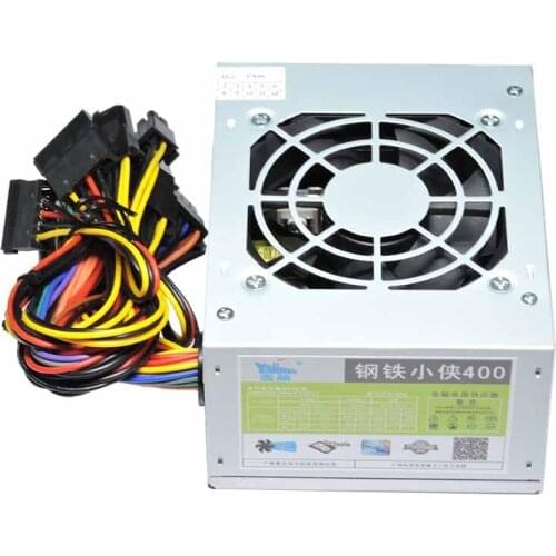 XINHANG 400W Power Supply 400W PSU One machine power supply Standard Small chassis POS power supply Desktop Gaming office PSU