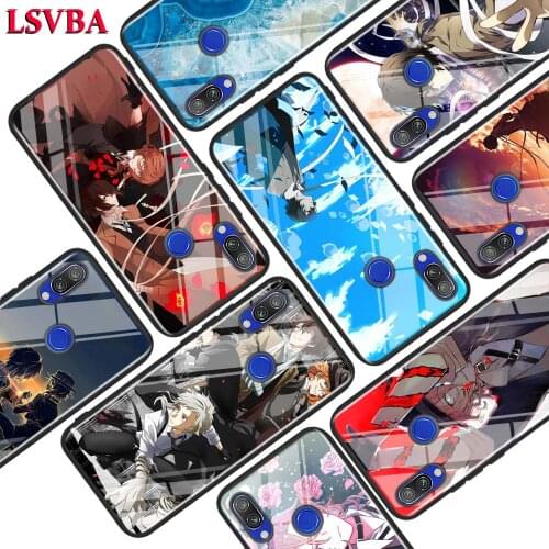 Black Glossy Cover Bungou Stray Dogs Dazai Osamufor Xiaomi Redmi Note 8 7 6 5 4X 4 K20 Pro 7A 6A 6 S2 5A Plus Phone Case