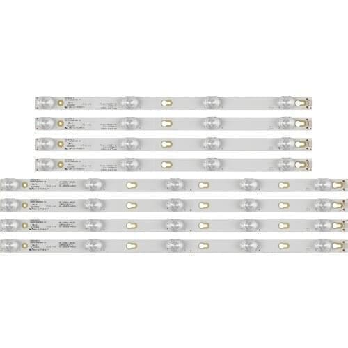 40pcs LED backlight strip For TCL 50D2900 D50A630U L50E5800A-UD 50HR330M05A9 V4 50HR330M04A9 V4 4C-LB5005-HR03J 4C-LB5004-HR13J
