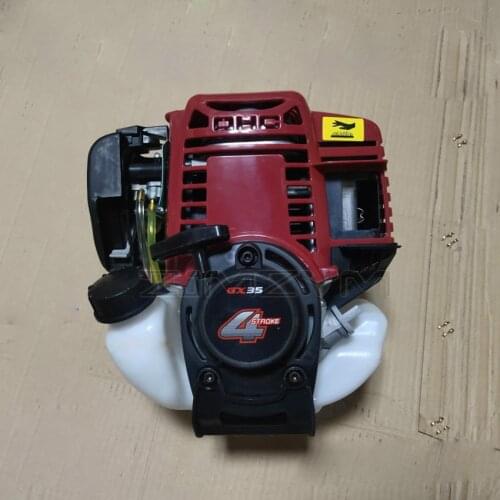 4 Stroke Petrol Engine Air-cooled Four-stroke,Single Cylinder 0.65L Gasoline Engine For Brush Cutter GX35 Engine 37.7CC