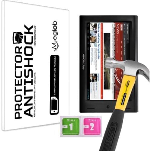 Screen protector Anti-Shock Anti-scratch Anti-Shatter compatible with Tablet Archos Arnova 7 G3