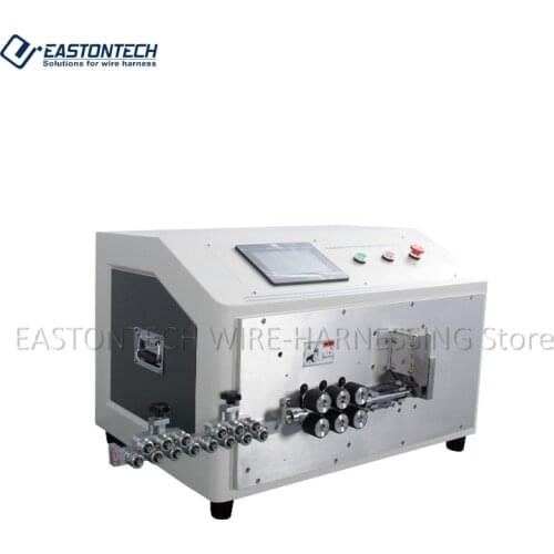 EASTONTECH EW-3075 Wire Cable Cutting Stripping Bending Machine For 1-25mm2