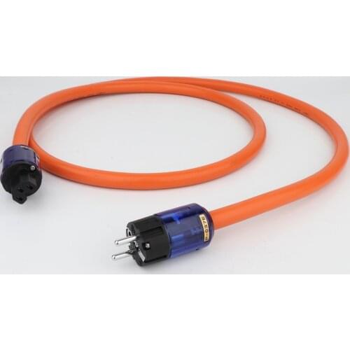 Linn K-800 5N OCC Pure Copper European standard Power cable with P037E C037 Power connectors Mains Power Cable HIFI Audiophile