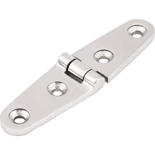 Marine Boat Cabin Door Stainless Steel Hatch Flush Door Hinge Replacement 103 * 27mm