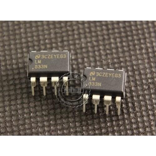 Xinyuan 10PCS/LOT LM833N DIP8 LM833 DIP new and original IC