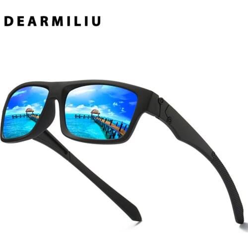 DEARMILIU 2019 Mens Polarized Sunglasses Women Driving Square Ogilvy Sun Glasses Goggle UV400 Gafas De Sol For Men