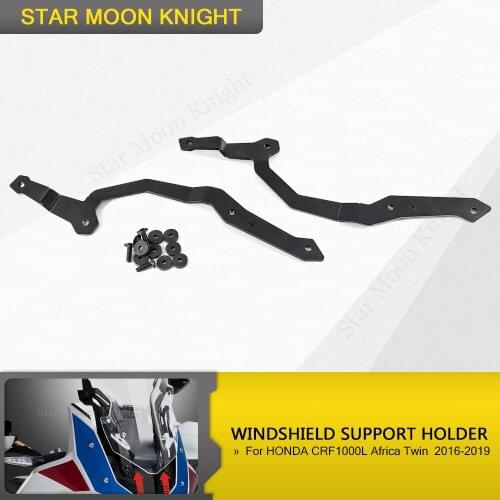 For HONDA CRF1000L Africa Twin CRF 1000 L Motorcycle Screen Raiser Lift Up Windscreen Bracket Windshield Support Holder kits