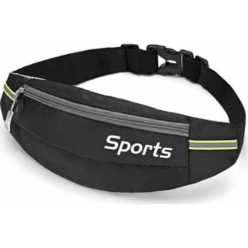 2021 New Women/Men Waist Packs Waterproof Pouch Fanny Pack Waist Bag Belt Bag Waterproof Women Running Belt