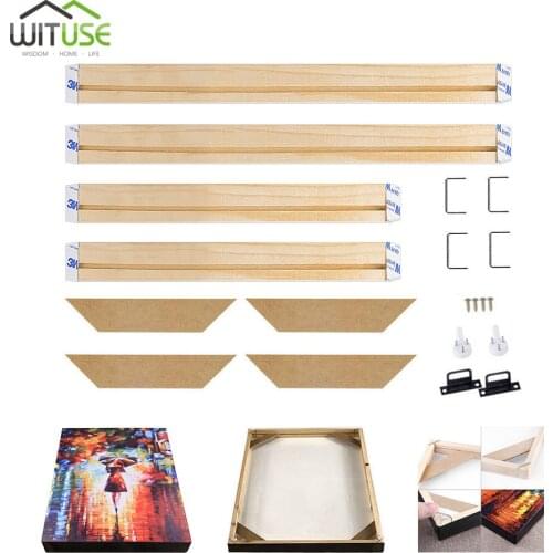Canvas frame nature DIY Solid Wood photo Bar inner painting with framee Kit For Oil Painting picture Stretching home decor
