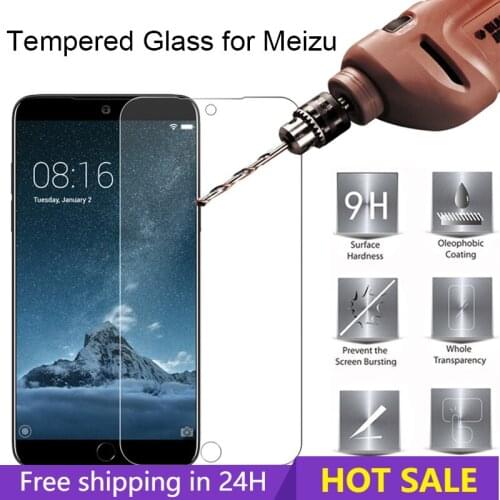Protective Glass for Meizu M6 Note M6S M6T 16X 16XS Tempered Glass for Meizu 16S 16 Plus MX6 MX5 MX4 Phone Screen Protector Film