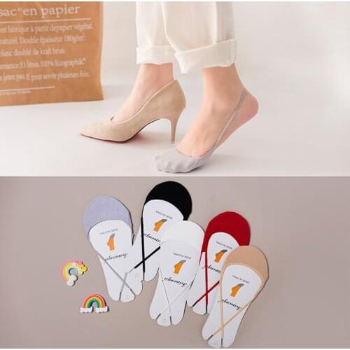 1Pair Cotton Half Insoles Pads Foot Care Insoles Forefoot Pain Relief Massaging Gel Metatarsal Toe Support Pads Insoles Forefoot