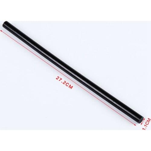 10pcs black hot melt adhesive 11mm*27cm hot melt adhesive strip green factory direct sales