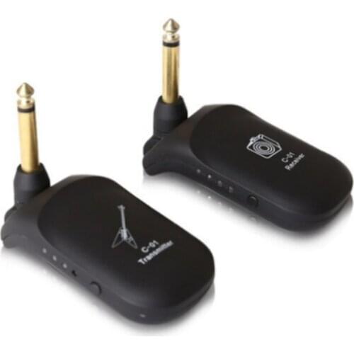 Guitar wireless transmitter receiver C01 electric guitar wireless pickup U-band transceiver guitar wireless audio