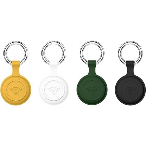 For AirTag Case Protective Anti-Fall TPU Case Shell Location Protector for AirTags Bluetooth Tracker Accessories