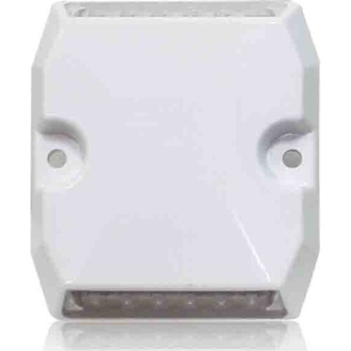 DC24V plastic housing white and yellow tunnel road warning LED wired road stud