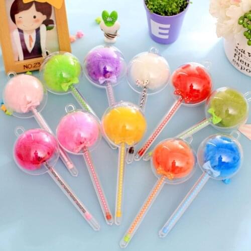 DL YT04 creative stationery lovely color wool pen needle tube type wool neutral pen