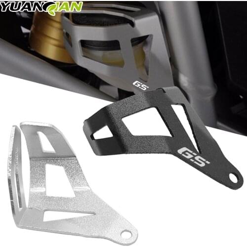 For BMW R1200RS R1200 R 1200 RS 2014-2018 R1250GS Motorcycle Rear Brake Fluid Pump Tank Reservoir Guard Cap Oil Cover Protector