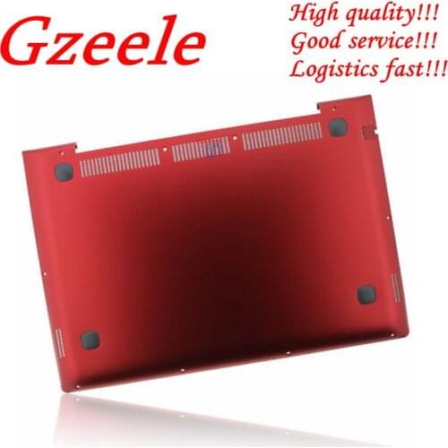 GZEELE NEW for Lenovo IdeaPad U430 U430P U430T Bottom Case Laptop Base Lower Cover Shell Red 90203056 3ALZ9BALV10