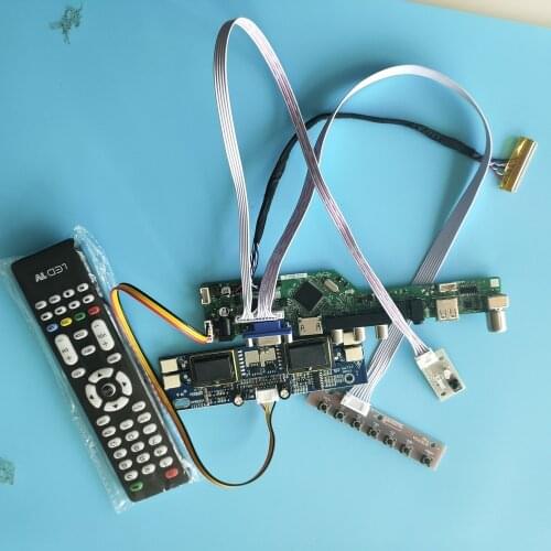 Kit for M220Z1 1680x1050 monitor 30pin 4 lamps Controller Board Panel Audio HDMI VGA AV TV USB LVDS Remote Screen Display 22"