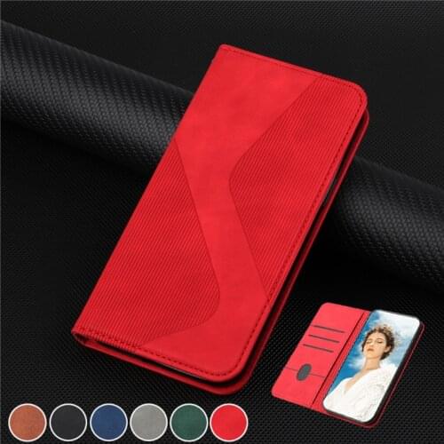 Realme 7 Pro Case Flip Magnetic Leather Case For OPPO Realme 7 Pro 7i Cover for OPPO Realme C11 C15 Etui Business Phone Cases