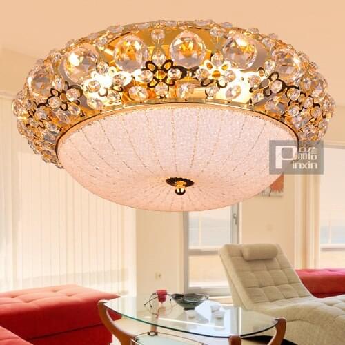 Fashion Classic Gold Crystal Ceiling Lighting