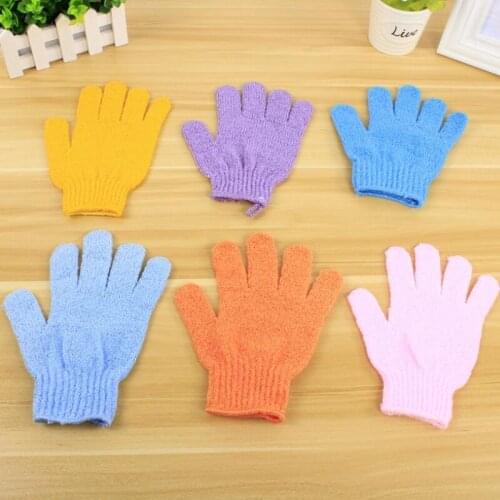 New Moisturizing Spa Skin Care Cloth Bath Glove Exfoliating Gloves Cloth Scrubber Face Body LX2421