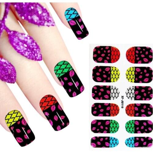 Wholesale New High-grade Adhesive Nail Polish Post Striping Tape Nail Full Wrap Manicure Nail Sticker 500packs/lot Free Shipping