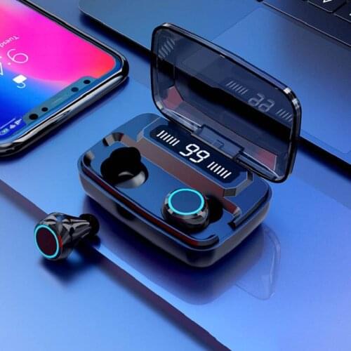 Original Wireless Headphones M11 TWS Bluetooth 5.0 In-ear Earphone Noise Reduction HiFi IPX7 Waterproof Headset For Sports