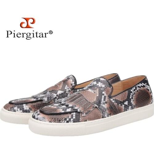 PIERGITAR Mens Breathable Sneakers