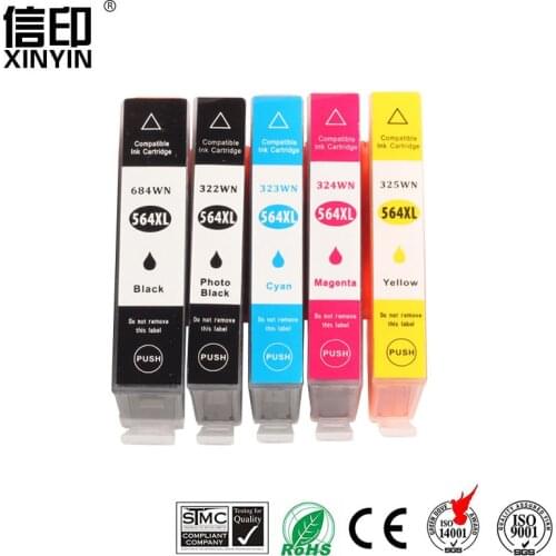 XColor 564 XL 564XL Compatible ink cartridge For hp Photosmart 5510 5511 5512 5514 5515 5520 5525 6510 6512 6515 6520 7510 7515