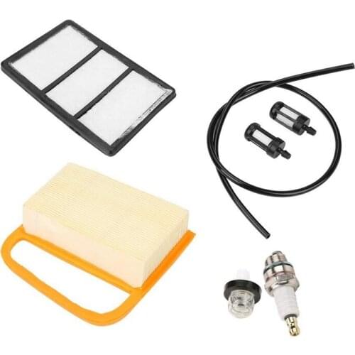 Air Filter,Service Kit Air Filter Fuel Filter Bulb & Plug for Stihl TS410 TS420 Cut Off Saw