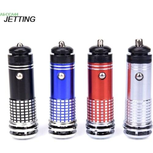 1pcs 12V Car Air Purifier Ionizer Negative Ions Air Cleaner Air Purifier Car Remove Smoke Eliminator For Car Home Office