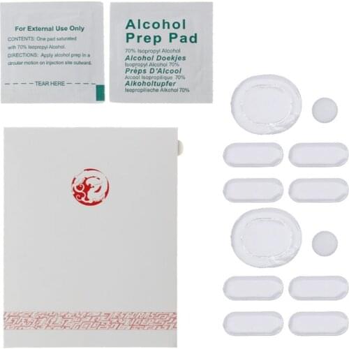 2 Sets/pack Tiger Gaming Mouse Feet Mouse Skate For logitech G304 G305 Mouse White Mouse Glides Curve Edge