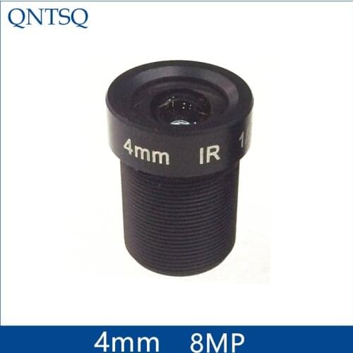 8MP cctv camera lens4mm Fixed Iris lens, 1/2.5" M12x0.5 Mount Fixed F2.0 for Security Camera, MTV-4MM(8MP)