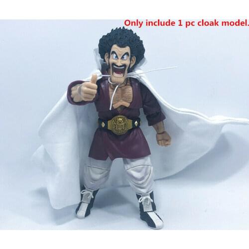 1/12 Scale Doll Clothing Accessories White Cloak Model for 6" Female & Male