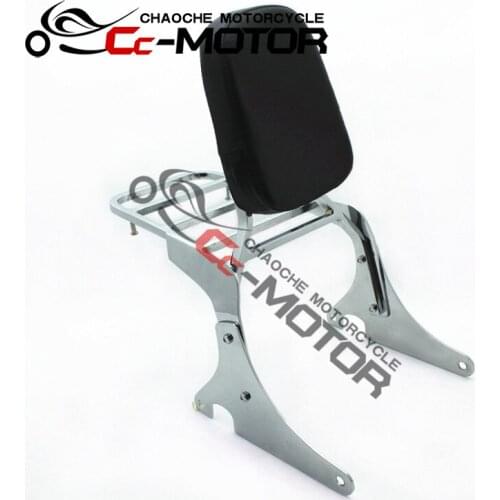 Motorcycle modification accessories For Kawasaki Vulcan VN400 VN800 Motorcycle backrest cushion Rear shelf / rear wing