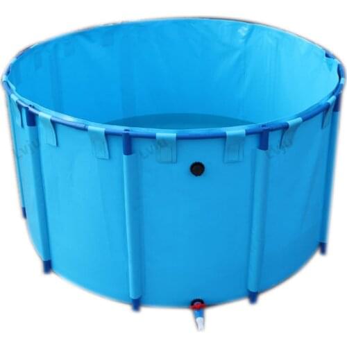 Lvju Multi Size Round Fish Tank Strong PVC Pipe Fish Pond For Aquaculture Farm House Use