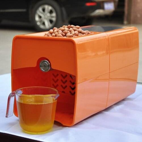 Automatic Small Peanut Oil Press Machine Oil Soybean Presser 220V 200W stainless steel Brand new For Home Use