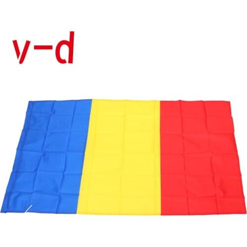 Free shipping xvggdg NEW Romania Flag 3ft x 5ft Hanging Romania Flag Polyester standard Flag Banner
