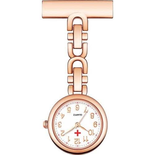 ALK FOB Nurse Pocket Watch Black Nurse Watch Keychain Hospital Clock Pink Luminous Watches Doctor Nursing Gift Dropshipping Hots