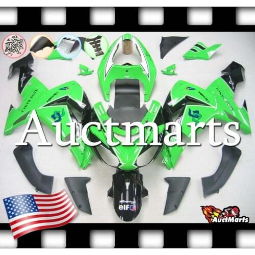 For Kawasaki Ninja ZX10R 2006 2007 06 07 Injection Plastic Fairing Kit (P/N:3g28)