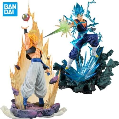 Bandai Figurine Dragon Ball Z Super Saiyan Gogeta Fusion Reborn Figuarts Zero 28Cm DBZ Action Figure Collect Model Boy Kids Toys