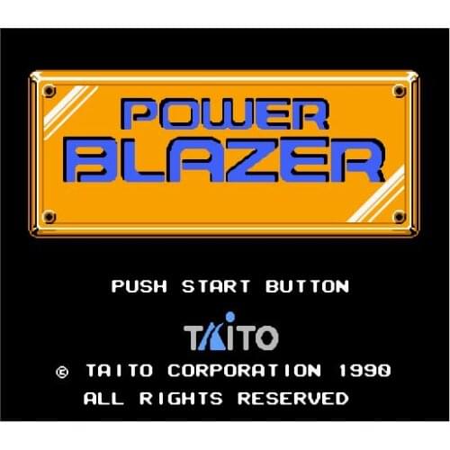 Power Blazer English Game Cartridge for NES/FC Console