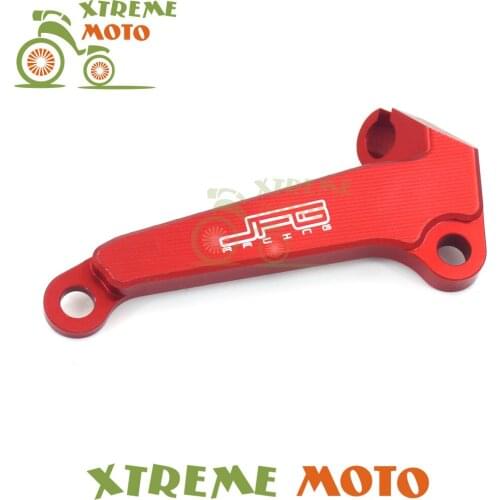 Red CNC Motorcycle Racing Engine Clutch Line Clamp Cable Bracket For Honda CRF250R CRF 250 R 2014 2015 2016 2017