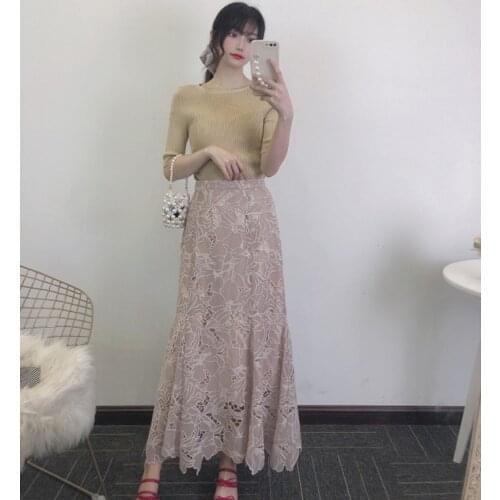 2021 summer new sexy care machine open back lace up short sleeve Knitted Top