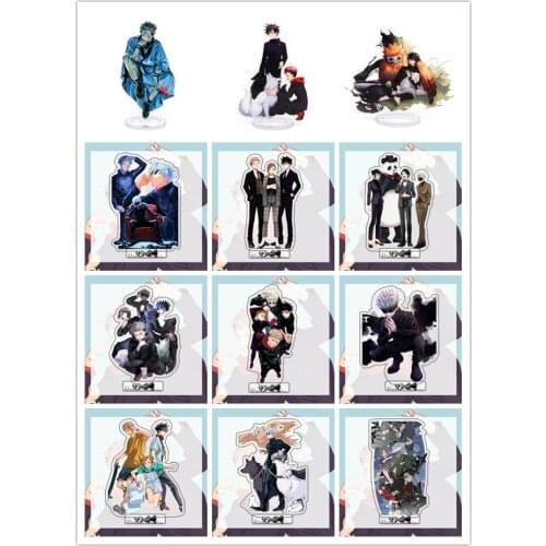 2021 HOT Jujutsu Kaisen Fushiguro Megumi Yuji Itadori Gojo Satoru Decor Double-Sided Acrylic BL Figure Stand Display Model Toy