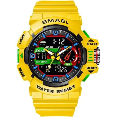 Multifunctional Dual Display Shockproof Outdoor Waterproof Sports Electronic Watch High-quality Electronic Watch Wholesale