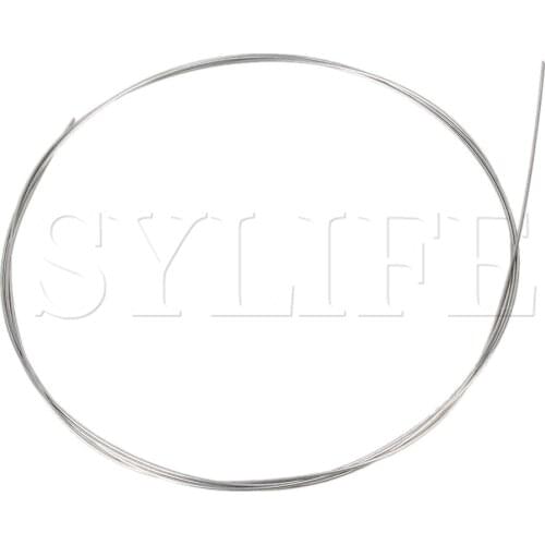 Silver Tone 3.28ft Piano Music Wire 17# Musical Instruments Accessories