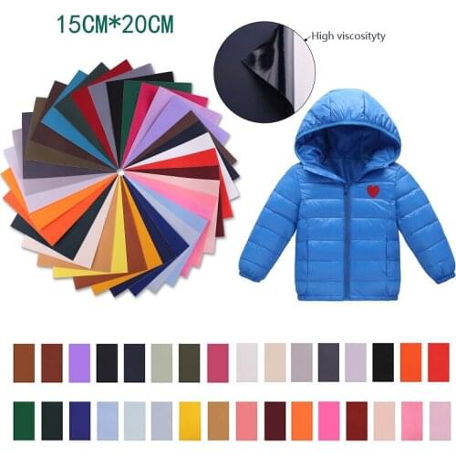 Down Jacket Self Adhesive Sticker Coat Hole Repair Patches PVC Waterproof Material Washable Raincoat Umbrel Cloth Appliques DIY