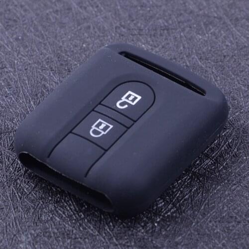 CITALL New Car 2 Buttons Silicone Remote Key Cover Case Fob Holder For Nissan Qashqai Micra Navara Almera Note Patrol 2009 2010
